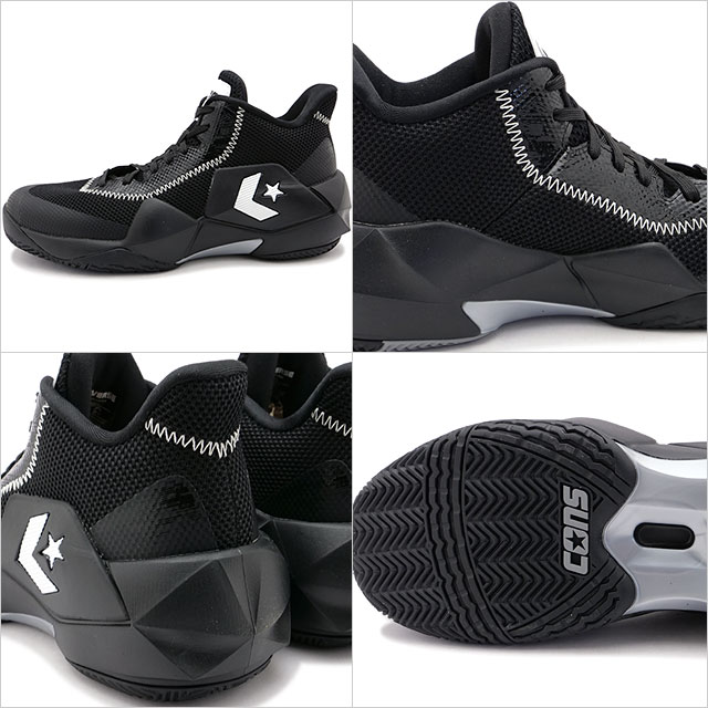 スニーカー コンズ ヴィックバウンド [33500412] CONS VICBOUND メンズ 靴 バスケットボールシューズ バッシュ BLACK 正規取扱店