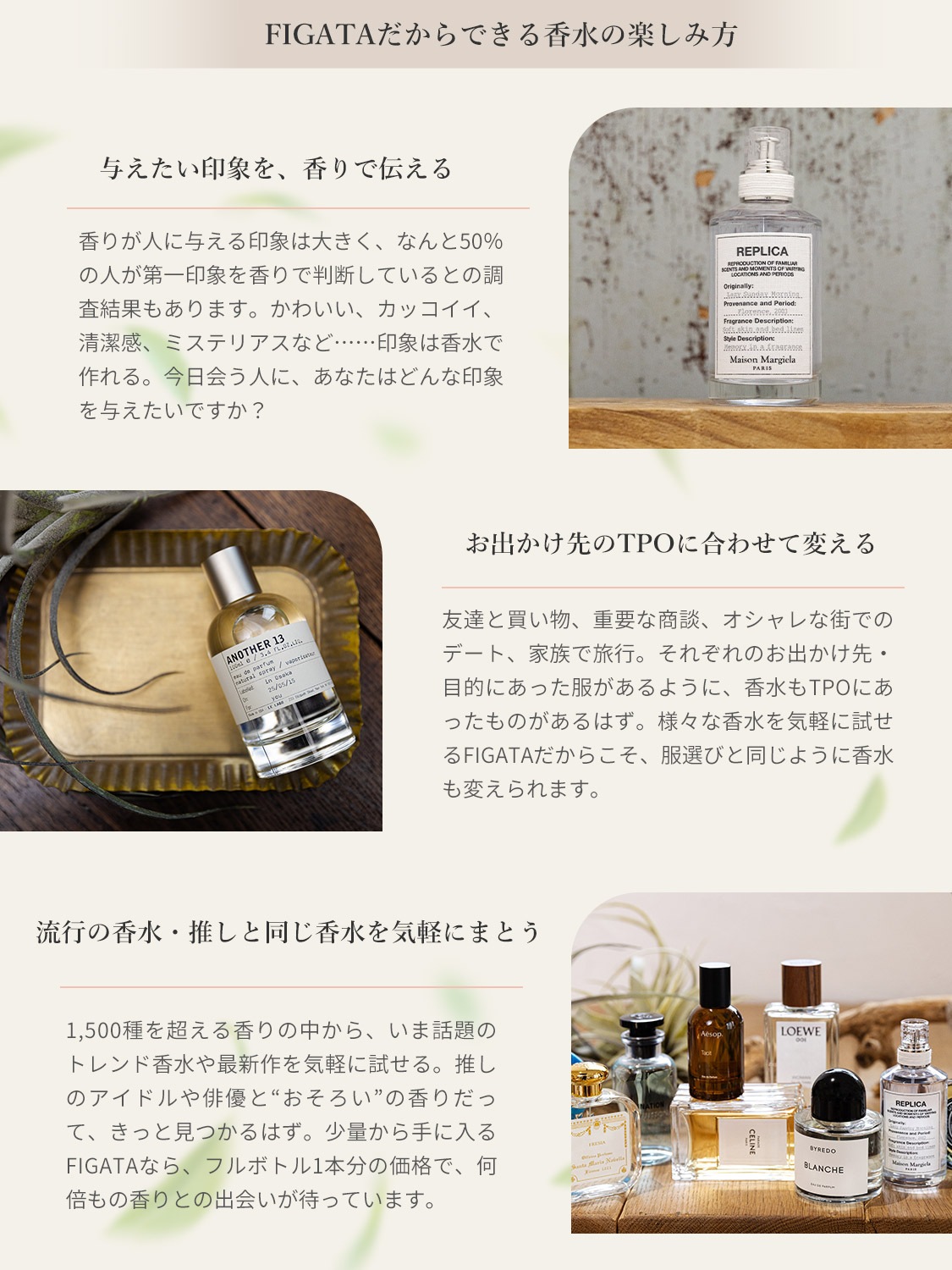 [FIGATA]ミニ香水 原材料/ ルラボ べ19 オーデパルファン 香水 お試し 選べる 容量 10ml スプレー ロールオン アトマイザー ネコポス_5