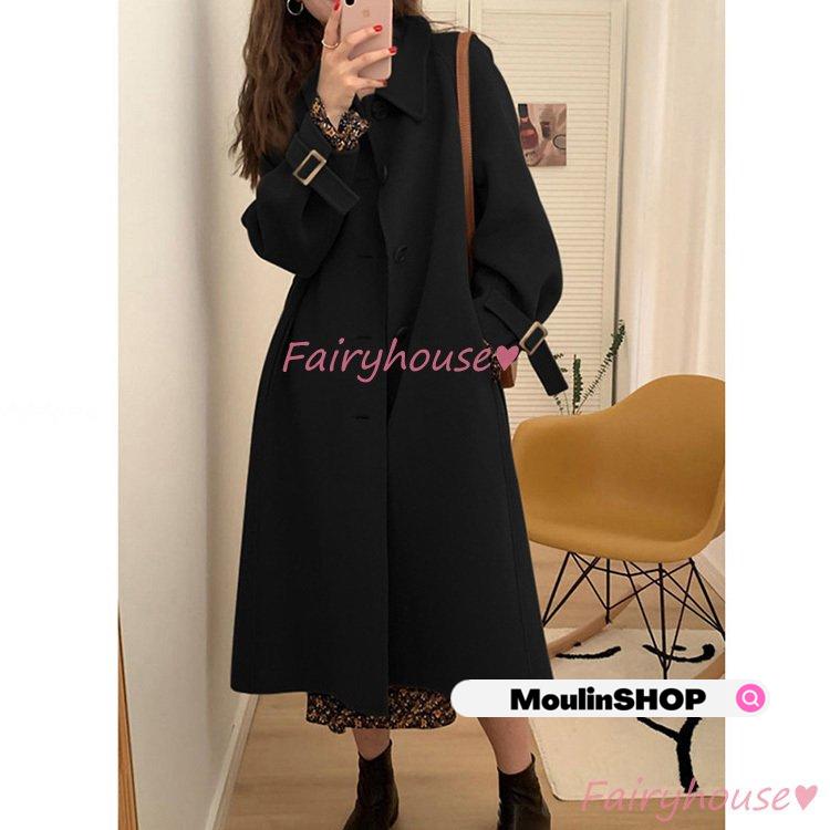 ステンカラーコート レディース 秋冬 40代 黒 チェスターコート ロング丈 ラシャコート オーバー 韓国風 アウター 通勤 着痩せ オシャレ ゆったり 大人上品 ステンカラーコート レディース 秋冬 40代 黒 チェスターコート ロング丈 ラシャコート オーバー 韓国風 アウター 通勤 着痩せ オシャレ ゆったり 大人上品