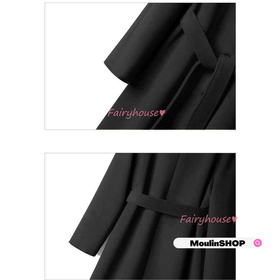 ステンカラーコート レディース 秋冬 40代 黒 チェスターコート ロング丈 ラシャコート オーバー 韓国風 アウター 通勤 着痩せ オシャレ ゆったり 大人上品 ステンカラーコート レディース 秋冬 40代 黒 チェスターコート ロング丈 ラシャコート オーバー 韓国風 アウター 通勤 着痩せ オシャレ ゆったり 大人上品