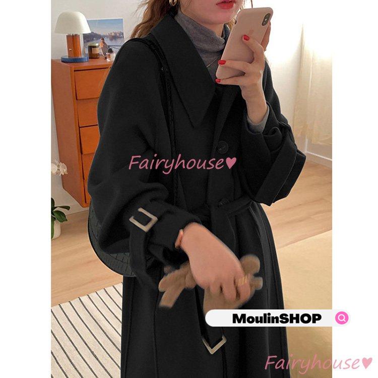 ステンカラーコート レディース 秋冬 40代 黒 チェスターコート ロング丈 ラシャコート オーバー 韓国風 アウター 通勤 着痩せ オシャレ ゆったり 大人上品 ステンカラーコート レディース 秋冬 40代 黒 チェスターコート ロング丈 ラシャコート オーバー 韓国風 アウター 通勤 着痩せ オシャレ ゆったり 大人上品