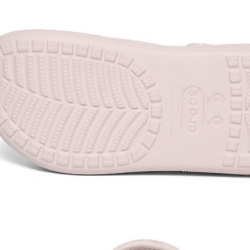 クロックスウィメンズクラシッククラッシュクロッグクォーツピンク 207521-6UR
