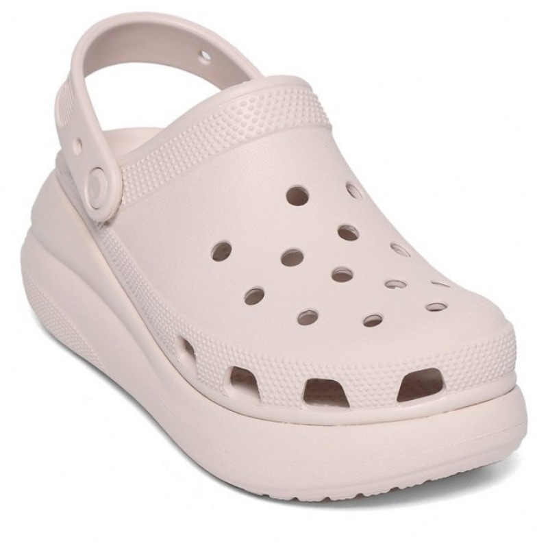 クロックスウィメンズクラシッククラッシュクロッグクォーツピンク 207521-6UR