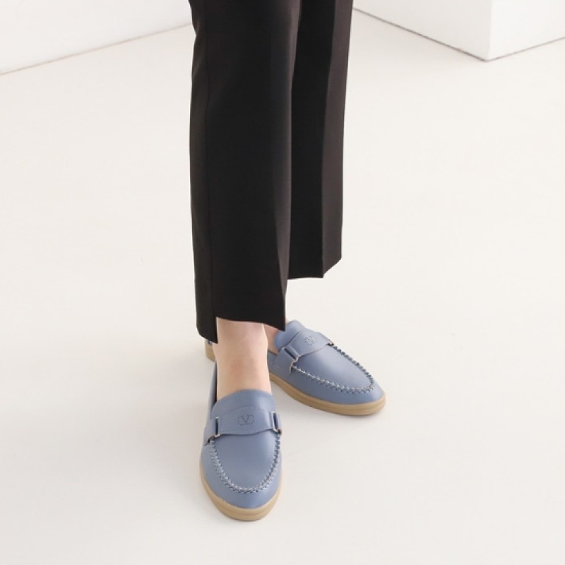 [Ninas Paris] マルチカラーペニンシュラローファー