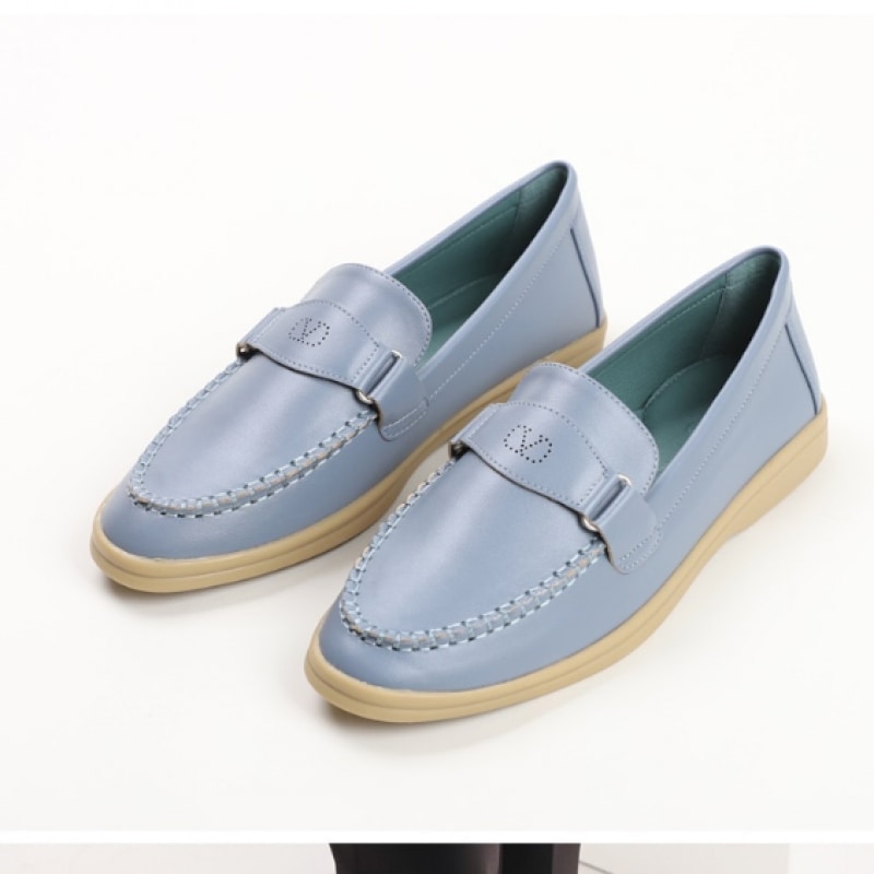 [Ninas Paris] マルチカラーペニンシュラローファー