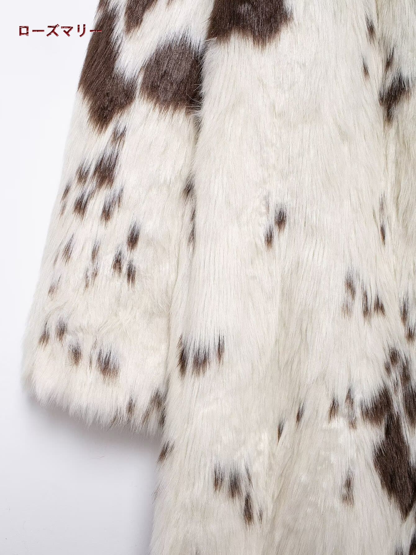 欧米風2024.10.30 秋冬 新作 ファッションアニマルプリンティングのフェイクファーの効果コート フェックファー2410386