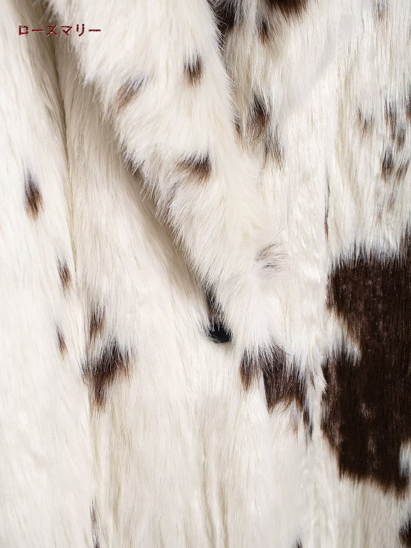 欧米風2024.10.30 秋冬 新作 ファッションアニマルプリンティングのフェイクファーの効果コート フェックファー2410386