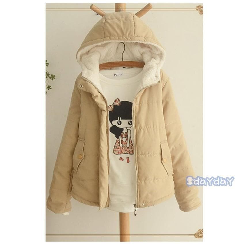 人気沸騰柄追加コート中綿コートボアコート中綿ジャケット中綿ブルゾンレディース冬アウター無地冬裏起毛裏ボアフード付き体型カバー大きいサイズ