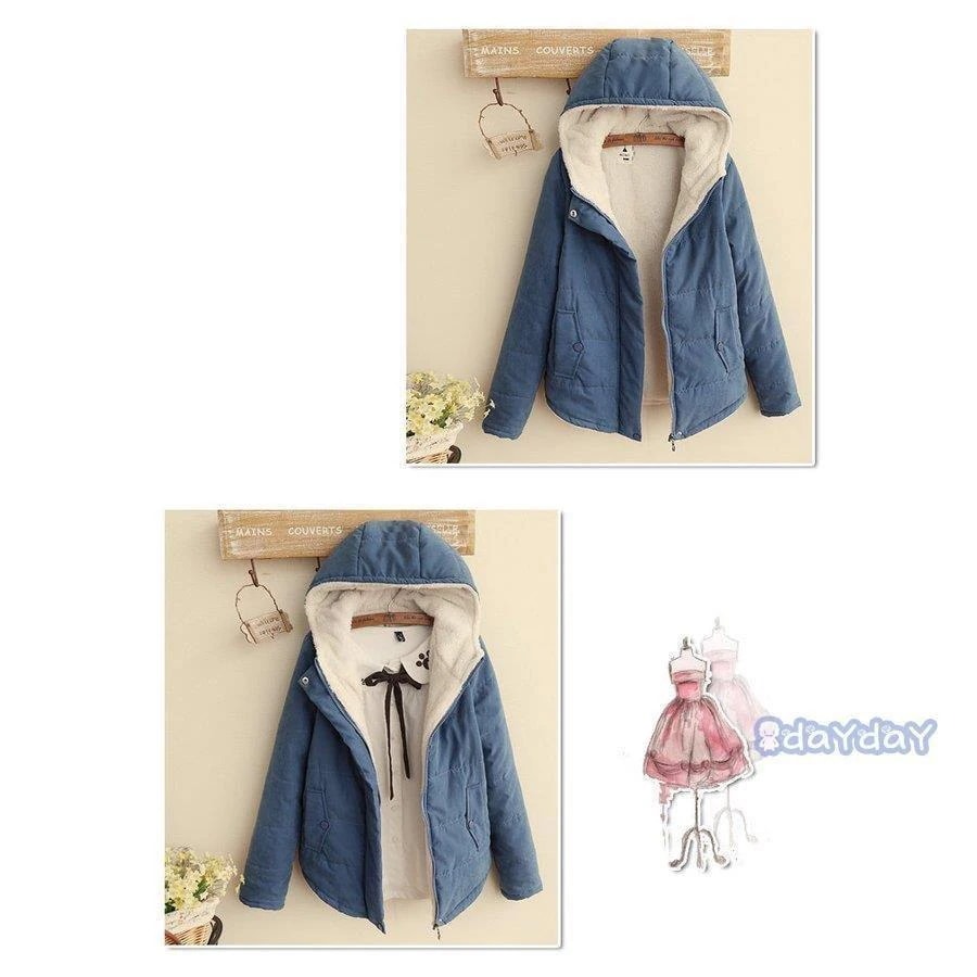 人気沸騰柄追加コート中綿コートボアコート中綿ジャケット中綿ブルゾンレディース冬アウター無地冬裏起毛裏ボアフード付き体型カバー大きいサイズ