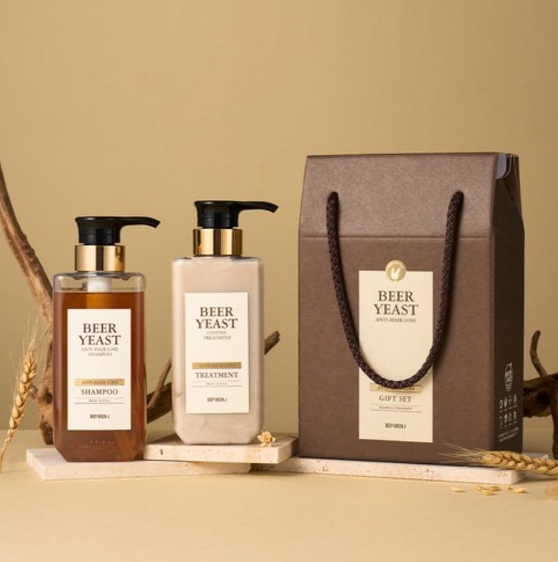 ディープグリーン ジェイ スープ ビール酵母 脱毛 シャンプー+トリートメントギフトセット 1セット ディープグリーン ジェイ スープ ビール酵母 脱毛 シャンプー+トリートメントギフトセット 1セット