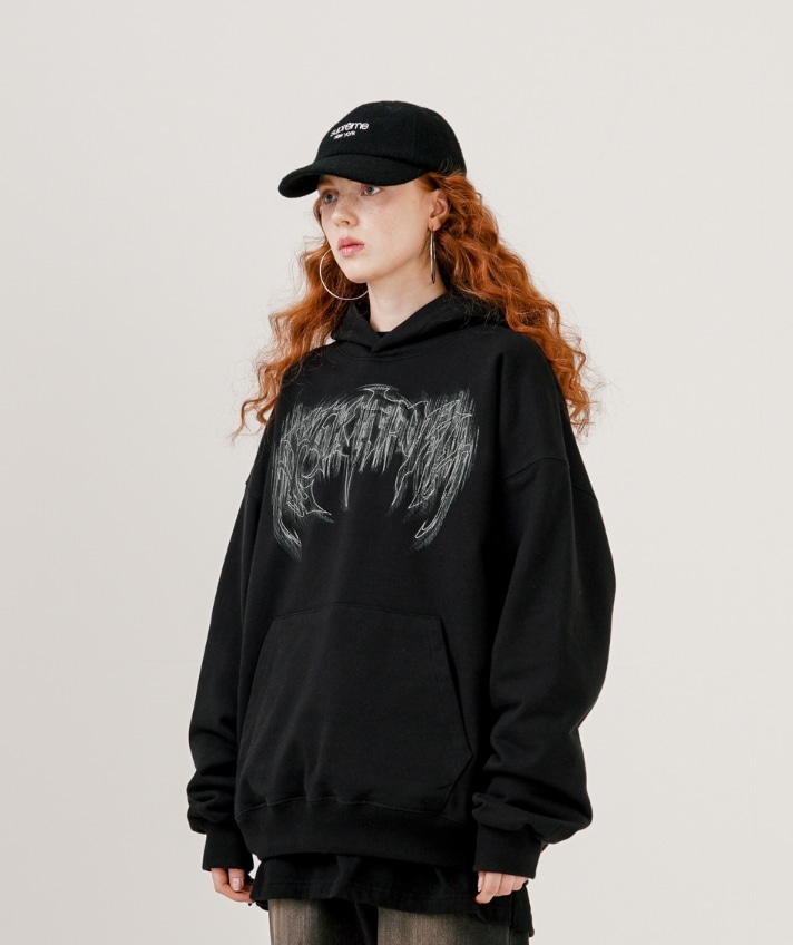 パーカー・フーディ EZKATON MOTOR ROCKER HEAVY COTTON HOODIE 4FT271 EZKATON ]☆MOTOR ROCKER HEAVY COTTON HOODIE (EZKATON
