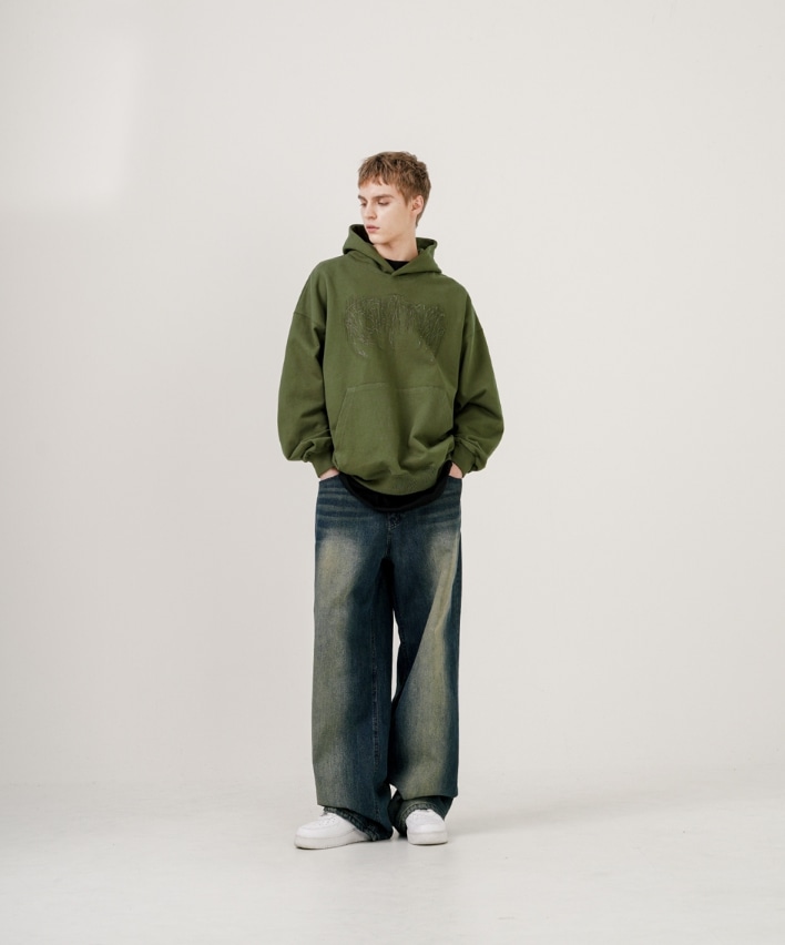 EZKATONのMotor Rocker Heavy Cotton Hoodie 全3色 EZKATON] Motor Rocker Heavy Cotton Hoodie パーカー