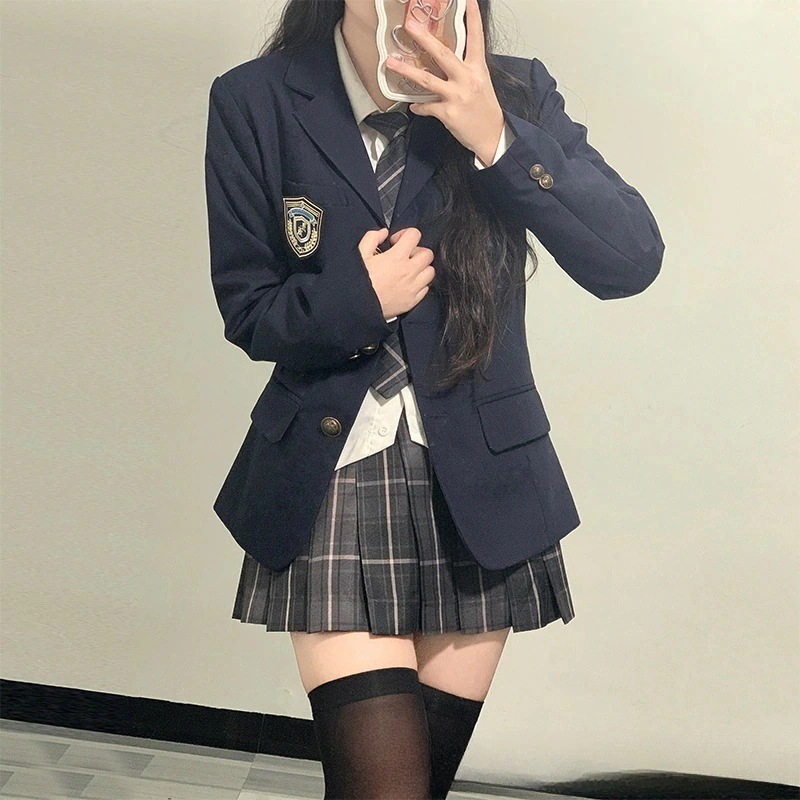 セーラー服 文化祭 学園祭 入学式 五点セット スクールスーツ セット スクール 制服 女子高生 高校生 学生服 キッズセットアップ 子服スーツ ジャケット ブラウススカート ネクタイ バッジ ゆった セーラー服 文化祭 学園祭 入学式 五点セット スクールスーツ セット スクール 制服 女子高生 高校生 学生服 キッズセットアップ 子服スーツ ジャケット ブラウススカート ネクタイ バッジ ゆった