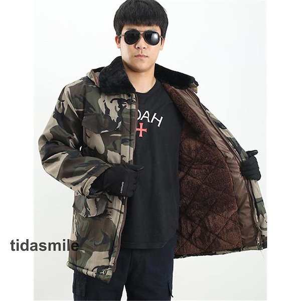 ミリタリージャケット モッズ メンズ コート ジャケット 裏起毛