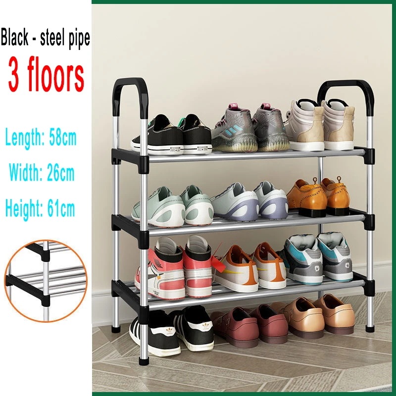 シンプルな金属製の靴ラック,収納ボックス,靴キャビネット,マルチレベルのドアフレーム シンプルな金属製の靴ラック,収納ボックス,靴キャビネット,マルチレベルのドアフレーム