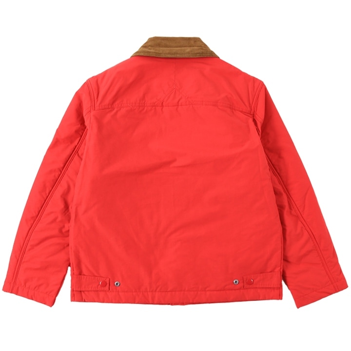 コーチジャケット メンズ W-YULE オーバルDロゴパッチ 襟コーデュロイ切替 die-m-o-f4-062