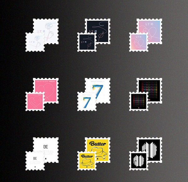 Qoo10] BTS Proof アルバム スタンプ