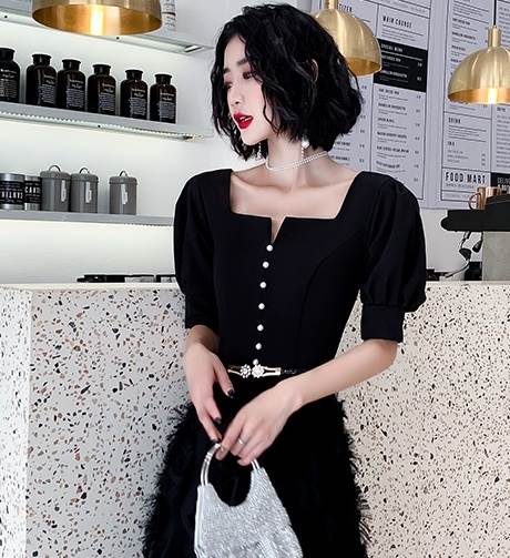 【NEWカラー追加】今だけ!在庫処分大特価! 個性的 パーティードレス ロング 黒 かっこいい 半袖 袖あり パフスリーブ おしゃれ ドッキング 切り替え 異素材MIX 大きいサイズ 結婚式 二次会 【NEWカラー追加】今だけ!在庫処分大特価! 個性的 パーティードレス ロング 黒 かっこいい 半袖 袖あり パフスリーブ おしゃれ ドッキング 切り替え 異素材MIX 大きいサイズ 結婚式 二次会