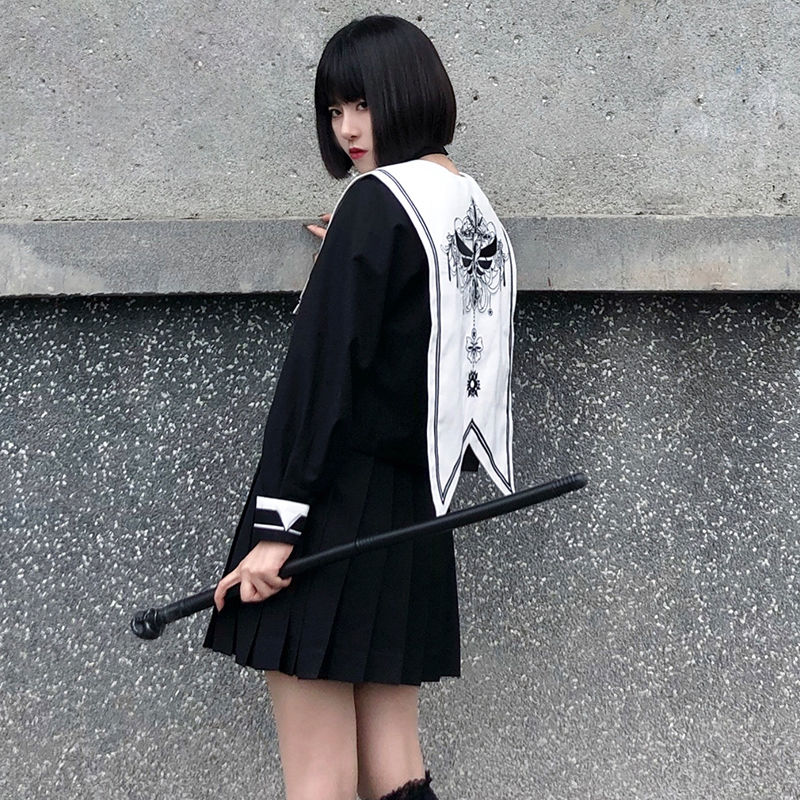 涼しく楽ちんセットアップ 新生活応援ビジネス特集 スーツ涼しく楽ちんセットアップ2023 韓国ファッション jk 制服 大学風 セーラー服二点セット