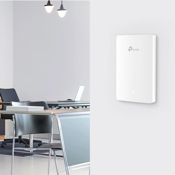 Omada AX1800 壁面埋め込み型 Wi-Fi 6アクセスポイント EAP615-Wall（EU）