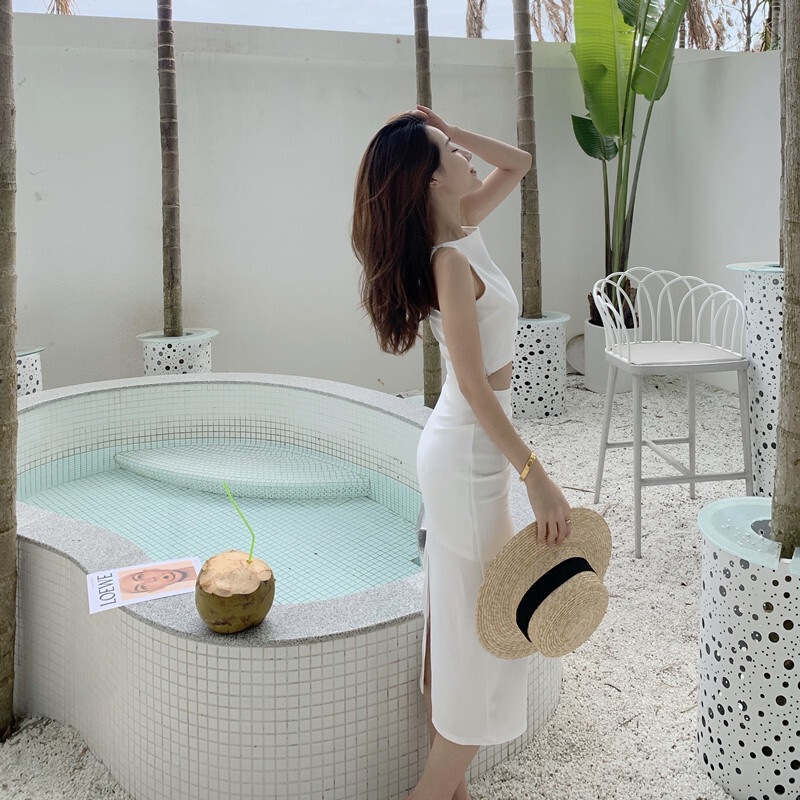 セットアップ レディース スカート タンクトップ プルオーバー クロップド丈 ミディアム丈 ノースリーブ ノースリ ラウンドネック ハイウエスト スリット バックスリット 伸縮性 上下セット セットアップ レディース スカート タンクトップ プルオーバー クロップド丈 ミディアム丈 ノースリーブ ノースリ ラウンドネック ハイウエスト スリット バックスリット 伸縮性 上下セット