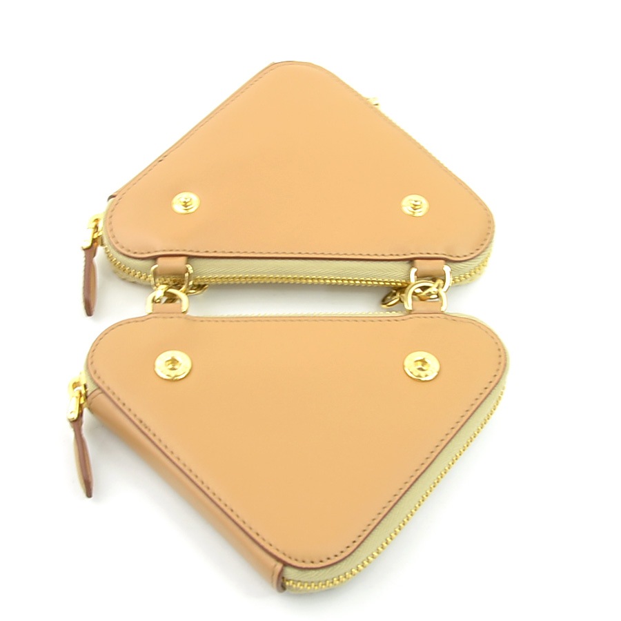 プラダ PRADA ショルダーバッグ クロシェ ミニポーチ レザー/ビスコース ベージュ レディース 1NR015 h31454a プラダ PRADA ショルダーバッグ クロシェ ミニポーチ レザー/ビスコース ベージュ レディース 1NR015 h31454a