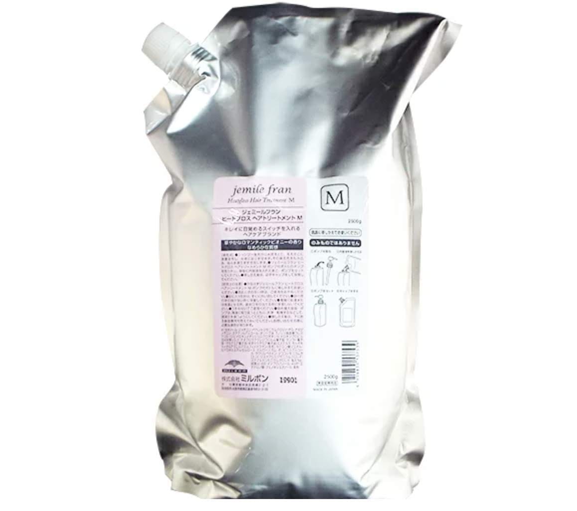 ミルボン MILBON ジェミールフラン ヒートグロス トリートメント M 2500g 詰替え トリートメント ミルボン MILBON ジェミールフラン ヒートグロス トリートメント M 2500g 詰替え トリートメント
