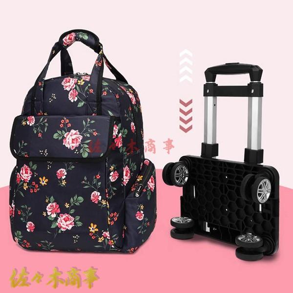 今日のイベント 新商品20%オフ リュックキャリー 大容量 キャスターバッグ ナイロン 防水 3way キャスター付き キャリーケース 手提げバッグ おしゃれ 学生 静音3枚購入で200円OFF