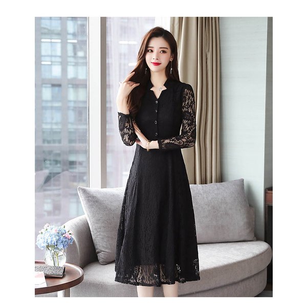 送料無料 ワンピース レデース 秋 ドレス Sale 84 Off ロング丈 結婚式ワンピース 長袖 総レース 大人 フォーマル Aライン おしゃれ 上品 パーテー お呼ばれ 二次会 着やせ