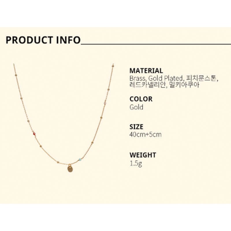 [カンミナボミTWICEチェヨン着用] (2set) MILKY COIN NECKLACE+PEARLCHOKER/韓国ファッション/韓国ファッションスタイル/韓国ストリートファッション
