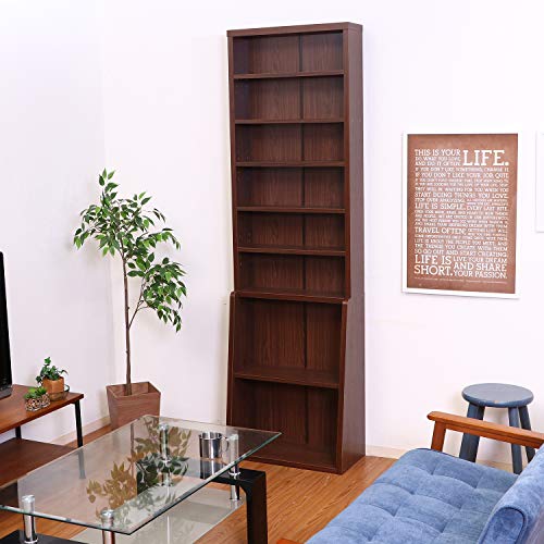 不二貿易 幅60cm : 家具・インテリア 本棚 8段 正規品人気