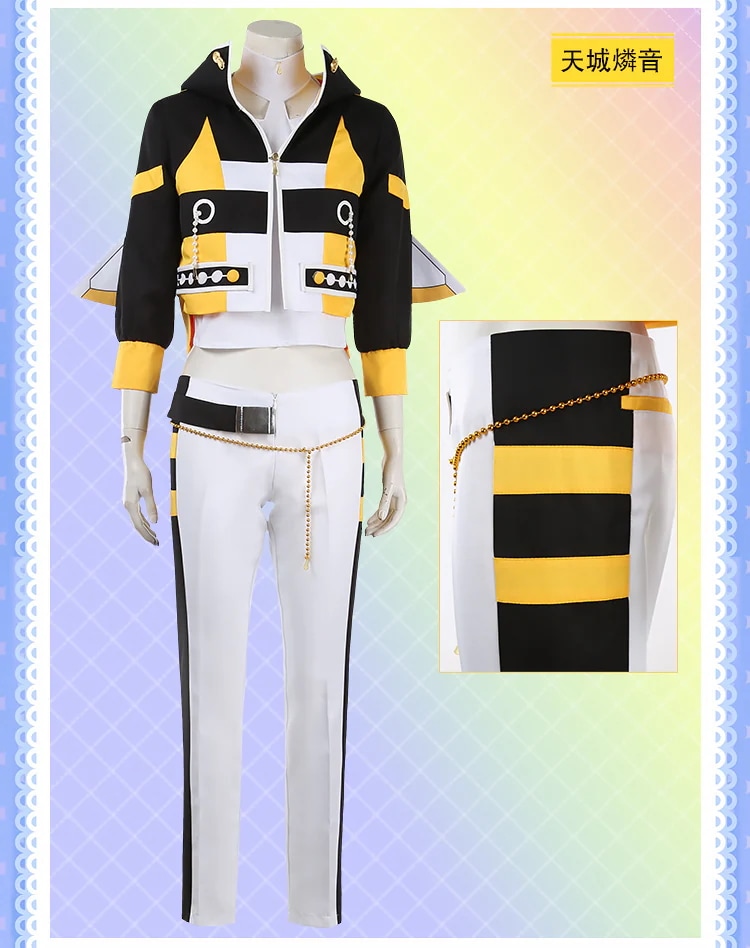 Ensemble Stars あんさんぶるスターズ 蜜蜂のリーダー 椎名 ニキ 天城 燐音 桜河こはく コスプレ衣装 コスチューム ハロウィン