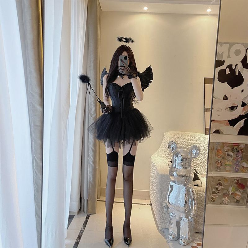 ハロウィン コスプレ コスプレ ハロウィ ハロウィン衣装 ハロウィン コスプレ大人 コスプレ 妖精 天使 悪魔 コスプレ衣装 コスプレメイド シェイプウェアベスト+パフスカート ハロウィン コスプレ コスプレ ハロウィ ハロウィン衣装 ハロウィン コスプレ大人 コスプレ 妖精 天使 悪魔 コスプレ衣装 コスプレメイド シェイプウェアベスト+パフスカート