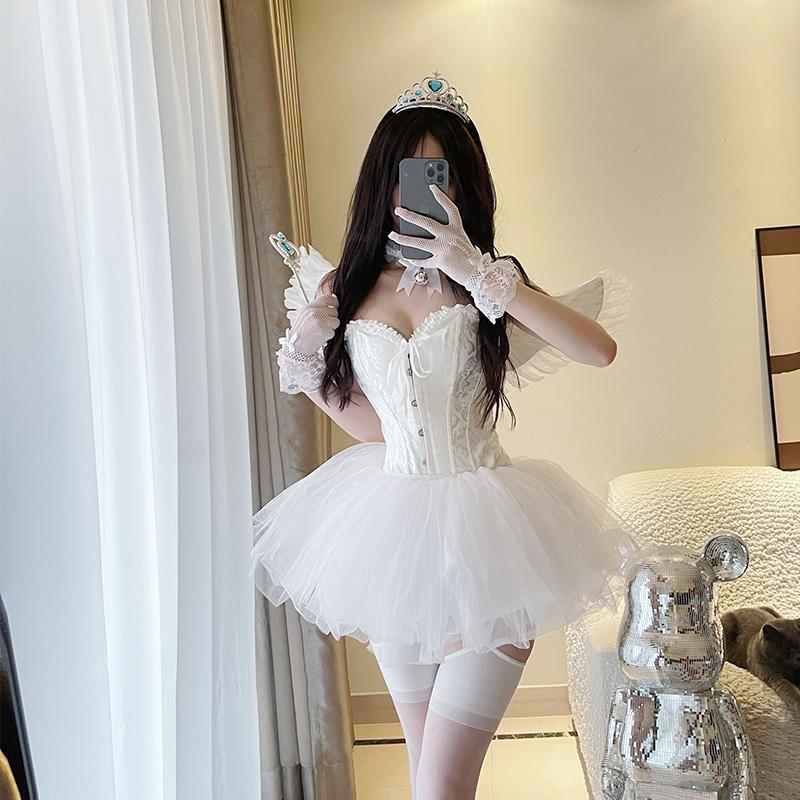 ハロウィン コスプレ コスプレ ハロウィ ハロウィン衣装 ハロウィン コスプレ大人 コスプレ 妖精 天使 悪魔 コスプレ衣装 コスプレメイド シェイプウェアベスト+パフスカート ハロウィン コスプレ コスプレ ハロウィ ハロウィン衣装 ハロウィン コスプレ大人 コスプレ 妖精 天使 悪魔 コスプレ衣装 コスプレメイド シェイプウェアベスト+パフスカート