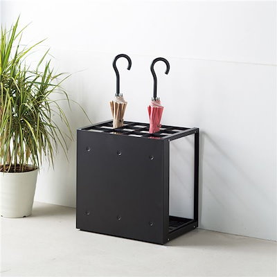 激安大特価 ds-2161366 : パネル傘立て/傘スタンド ブラック 傘3 : 家具・インテリア 人気最新品