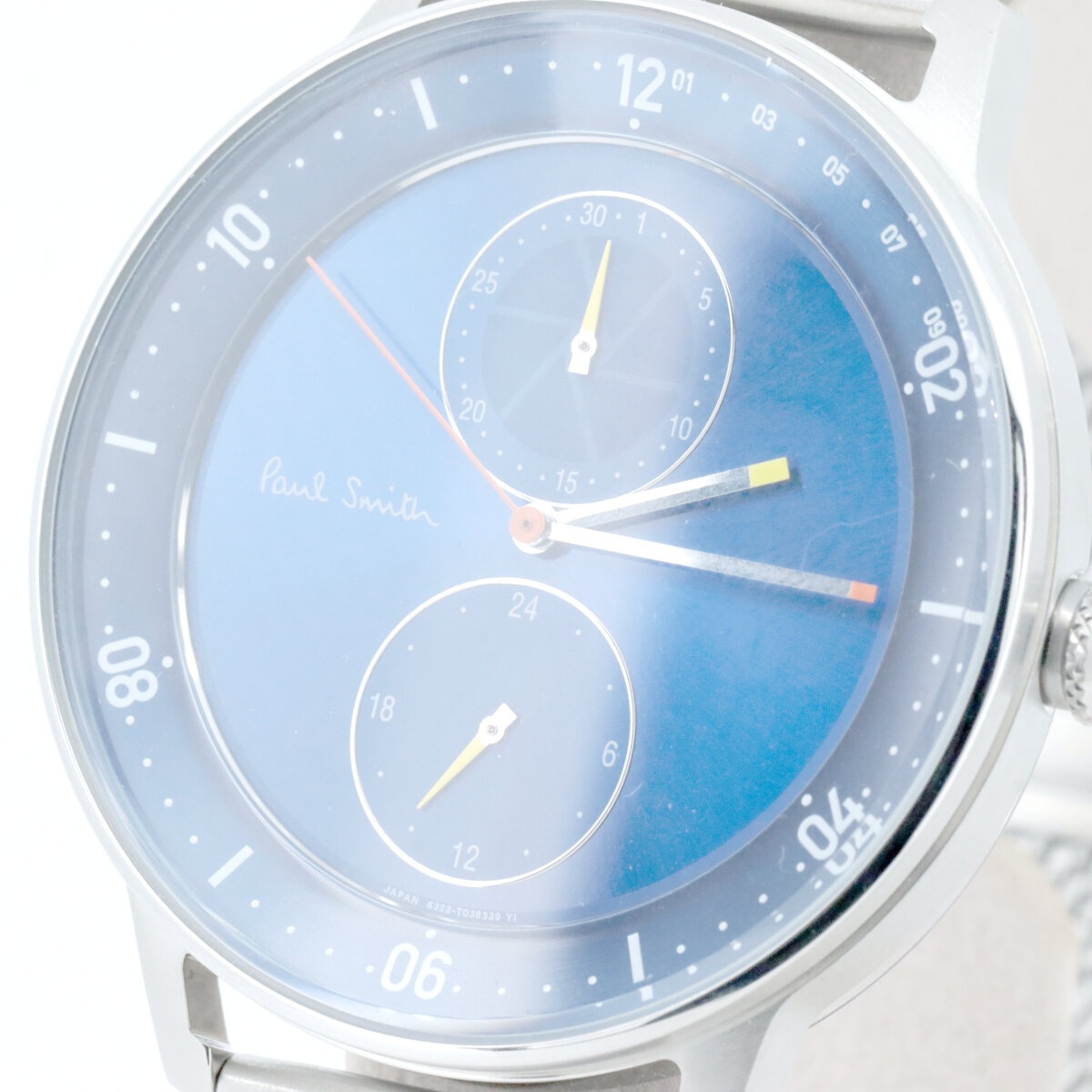 送料無料 ポールスミス メンズ クォーツ 腕時計 チャーチストリート ウォッチ 6323-T024041 保証書付 逸品質屋 丸高 21-33-1 ポール・スミス チャーチストリート ミニ ポールスミス 腕時計 メンズ