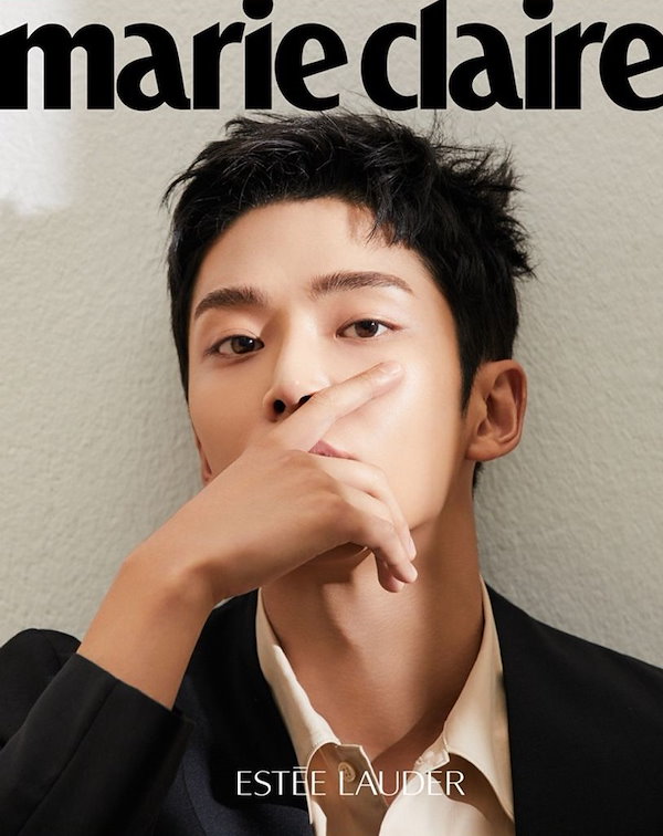 アン・ヒョソプ marie claire 売れ筋 雑誌 切り取り