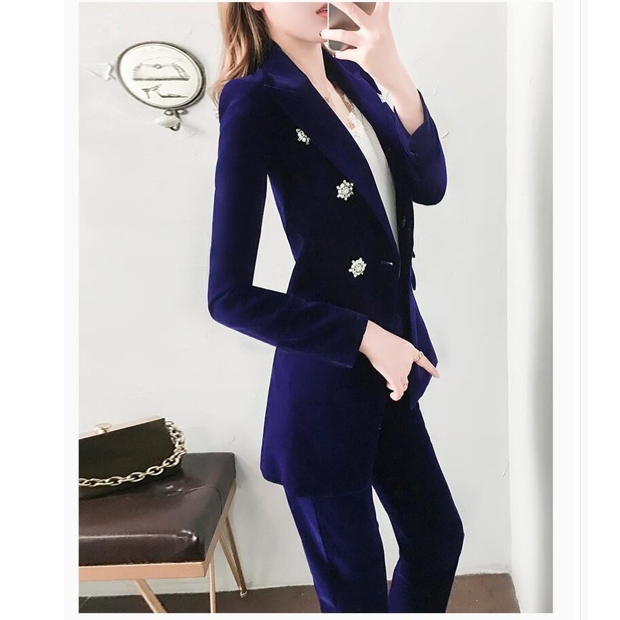 セレモニースーツ セットアップ レディースパンツスーツ 2点セット 発表会 女子会 参観日 七五三