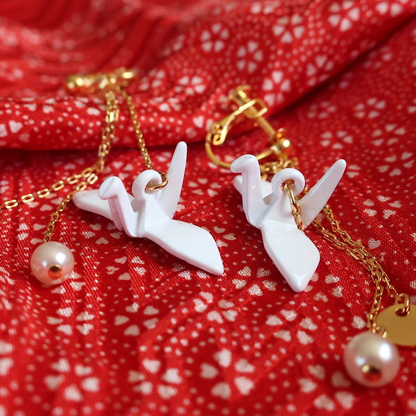 Qoo10] MELODY ACCESSORY イヤリング ピアス 日本製 K18GP