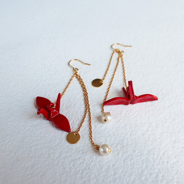 Qoo10] MELODY ACCESSORY イヤリング ピアス 日本製 K18GP