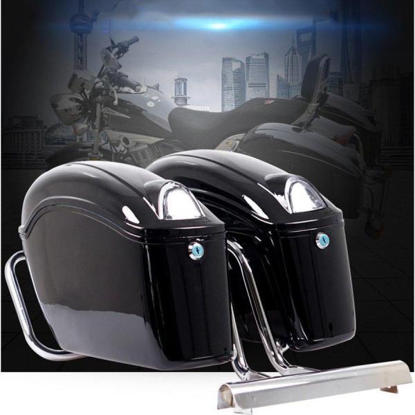 バイク用 サイドバッグ ハード 左右セット/型崩れしない サイドバック ハードタイプ サイドボックス バイクボックス K8-01 生活用品 インテリア 雑貨 バイク用品