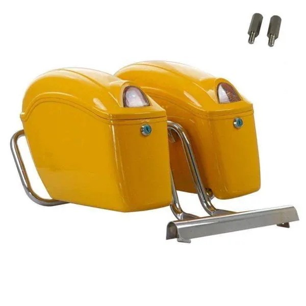 バイク用 サイドバッグ ハード 左右セット/型崩れしない サイドバック ハードタイプ サイドボックス バイクボックス K8-01 生活用品 インテリア 雑貨 バイク用品