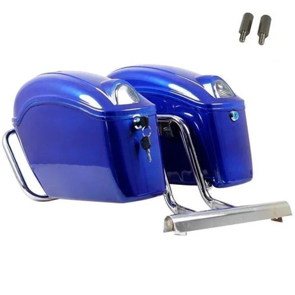 バイク用 サイドバッグ ハード 左右セット/型崩れしない サイドバック ハードタイプ サイドボックス バイクボックス K8-01 生活用品 インテリア 雑貨 バイク用品