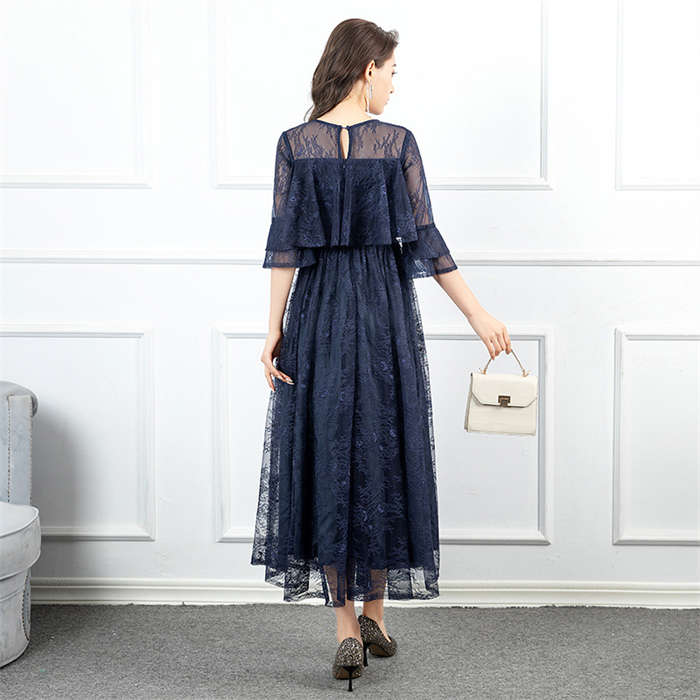 パーティードレス 結婚式 服装 ドレス ワンピース レースワンピース レースドレス 40代 20代