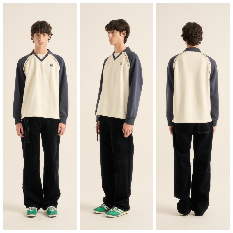 【SATUR】 LAUSANNE SWEATSHIRT : 4COLORS