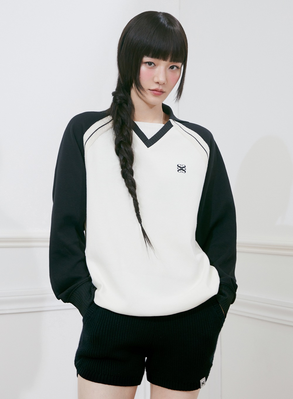 【SATUR】 LAUSANNE SWEATSHIRT : 4COLORS