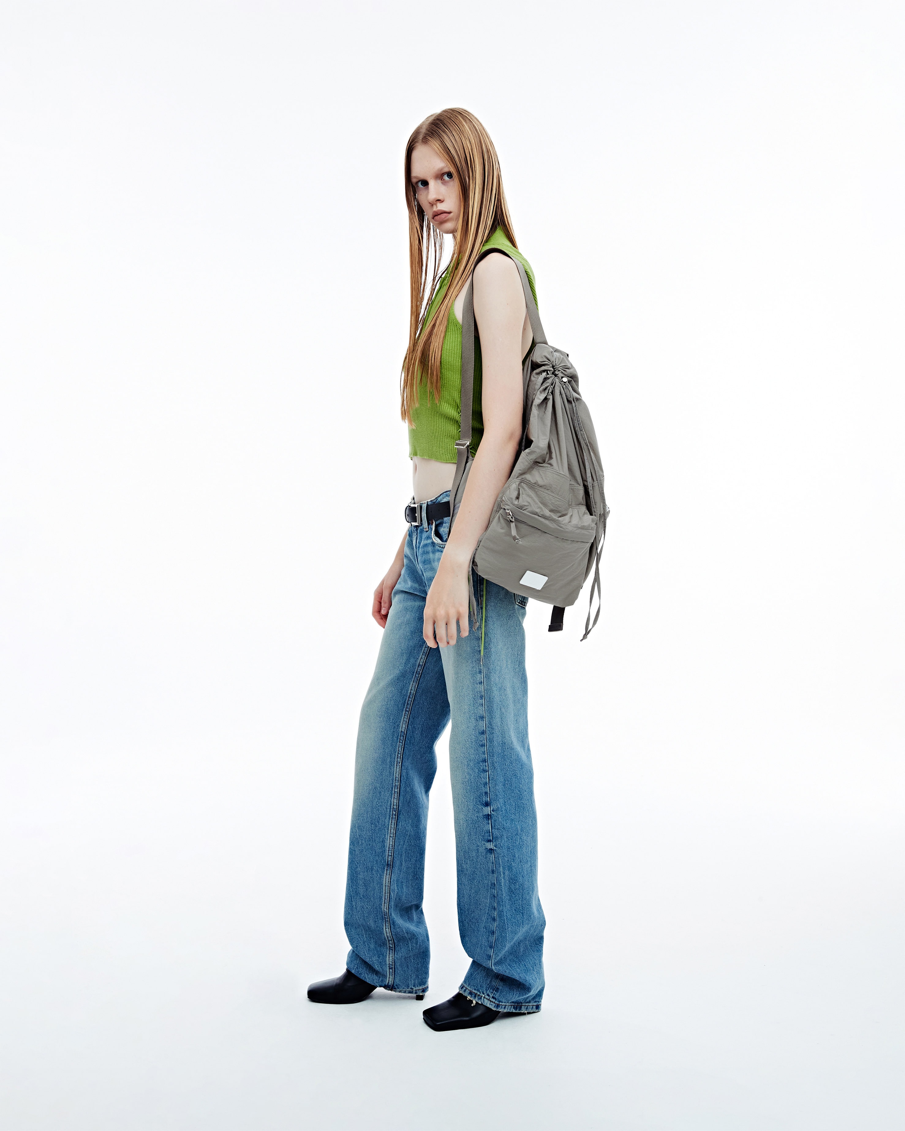 [韓国人気］DRAWSTRING BACKPACK
