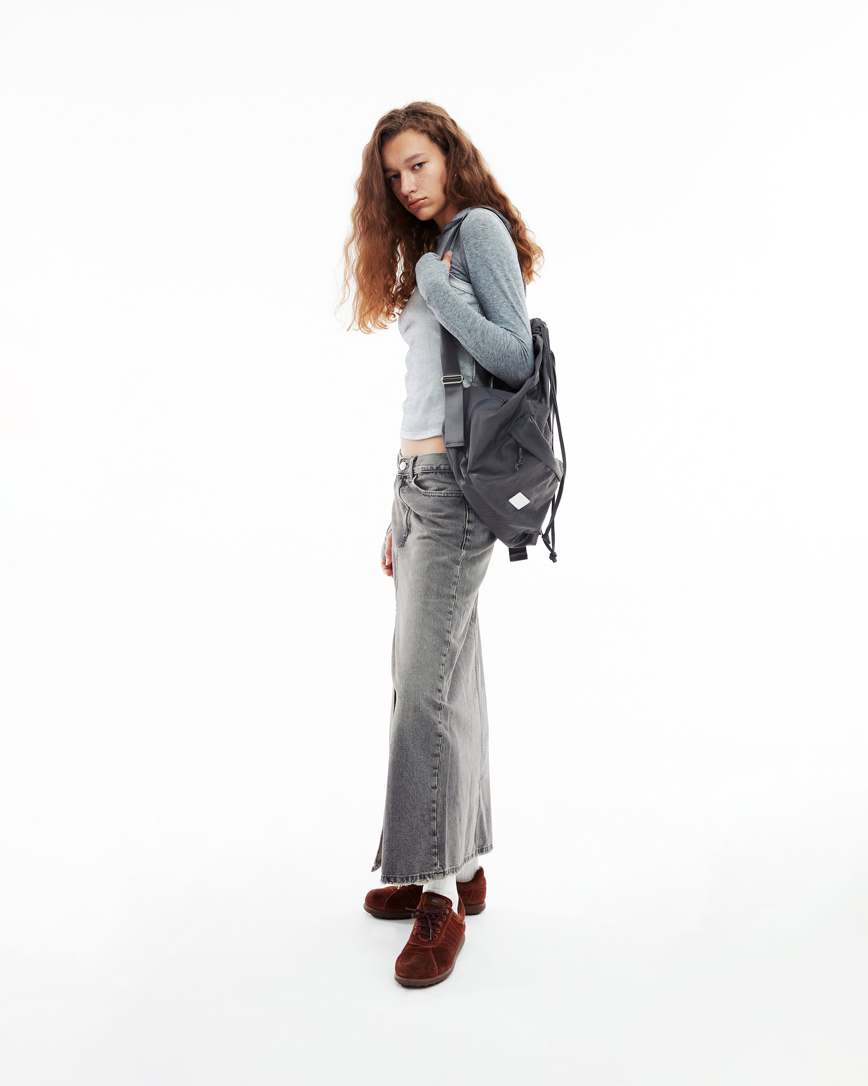 [韓国人気］DRAWSTRING BACKPACK
