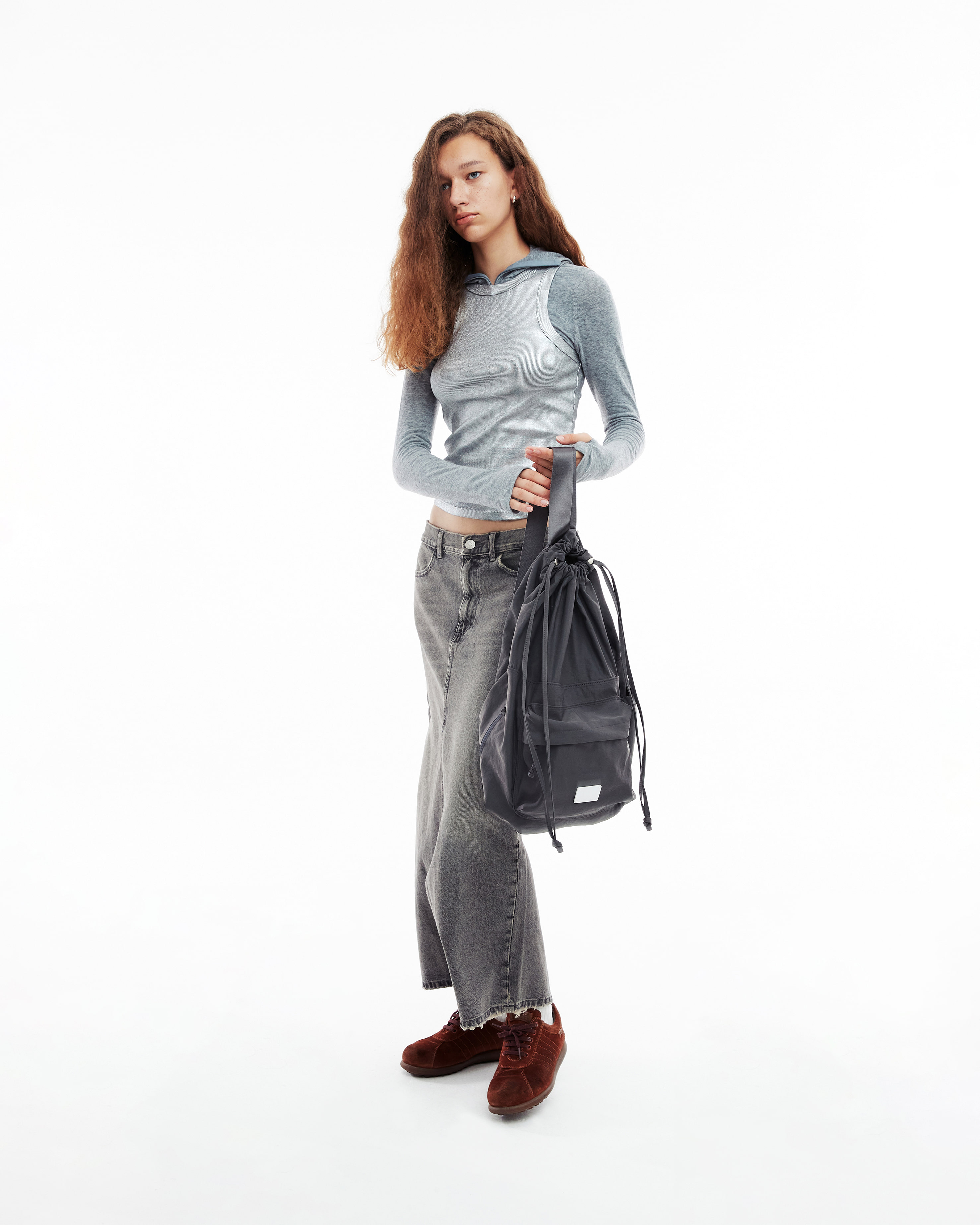 [韓国人気］DRAWSTRING BACKPACK