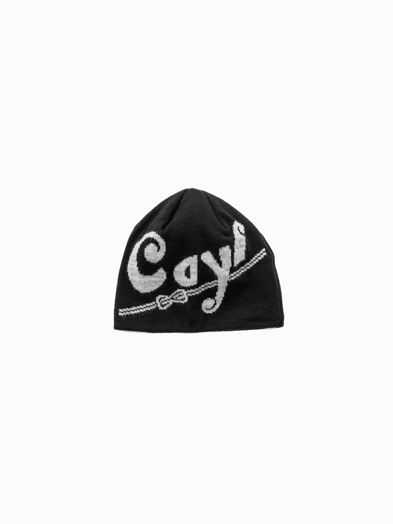 【CAYL】 ROPE BEANIE SHORT : BLACK 【CAYL】 ROPE BEANIE SHORT : BLACK